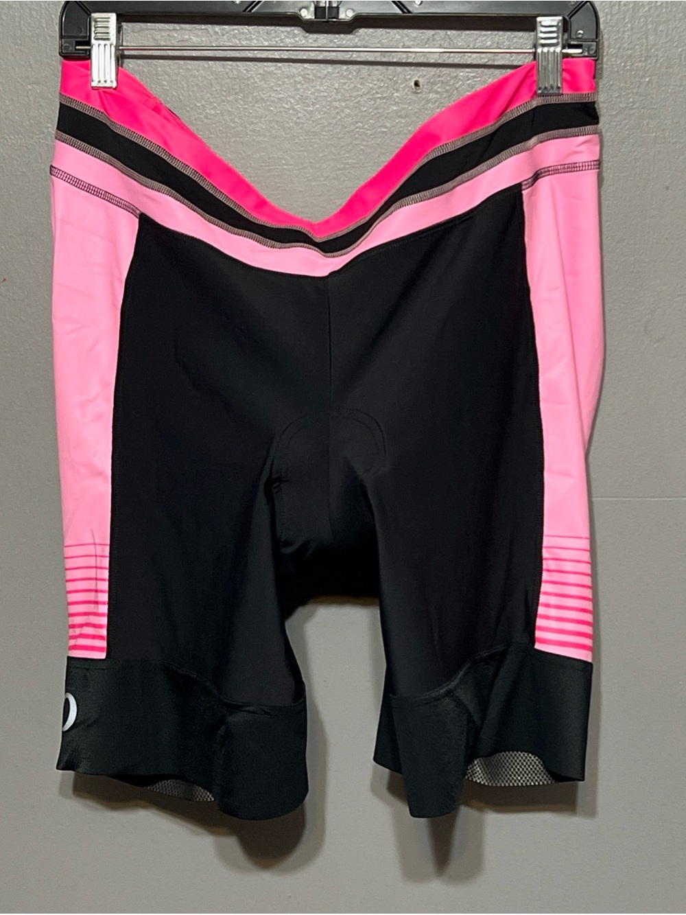 Pearl Izumi Elite Pursuit Cycling Short Women’s XXL Black Pink Padded Bib Liner